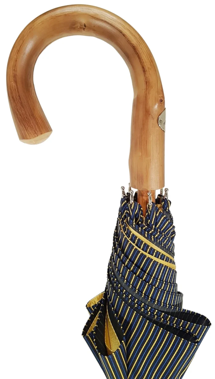 Çadër për burra me pëlhurë dyshe - Dizajn me vija shumëngjyrësh - Image 2