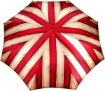 Çadër klasike me vija për burra - dorezë bambu - dizajn i ri ekskluziv - Image 3