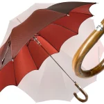 Çadër elegante Burgundy Dot