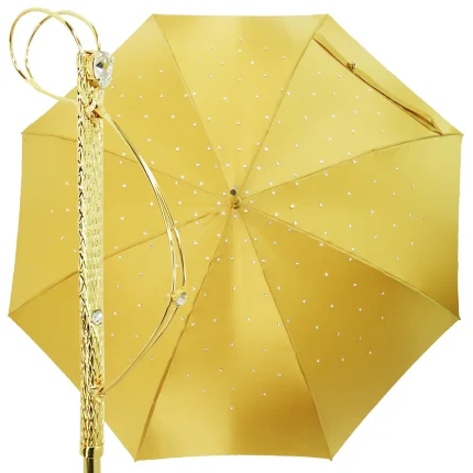 Çadra për femra në ngjyrë ari të verdhë