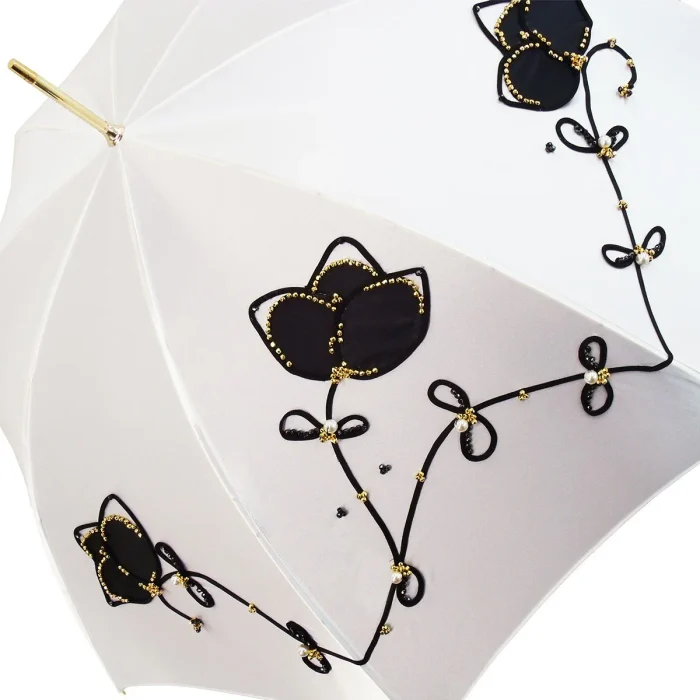 Çadra elegante për femra me qëndisje - Image 2