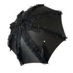 Koleksion i kufizuar - çadër me dantellë të zezë - ekskluzive "ilMarchesato" - Image 5