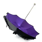 Koleksion i kufizuar - çadër me dantellë të zezë - ekskluzive "ilMarchesato" - Image 4