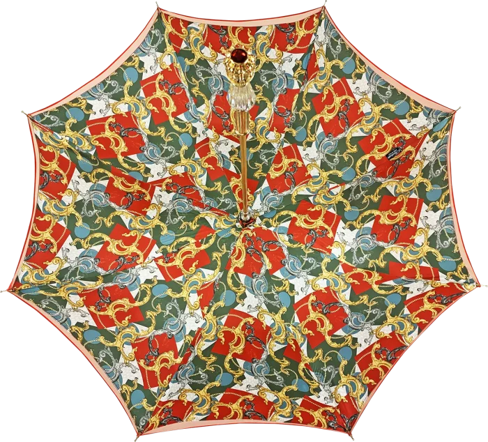 Çadrat luksoze "Il Marchesato" e punuar me dorë dhe e lar ne ar 24K - Image 4