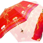 il Marchesato Dizajni Ekskluziv Abstrakt i Kuq, Çadra e palosshme për femra