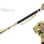 Lugë këpucësh - il Marchesato , e veshur me ar 24k