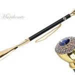 Lugë këpucësh - il Marchesato dekoruar me kristale