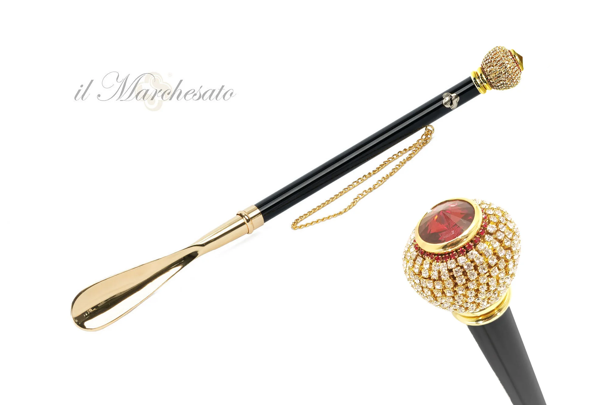 C703_2048x2048 Zbukurime të shkëlqyera: Këpucë me kristal 24K të veshur me ar - Image 1