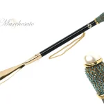 Lugë Këpucësh - il Marchesato dekoruar me kristale dhe perlë