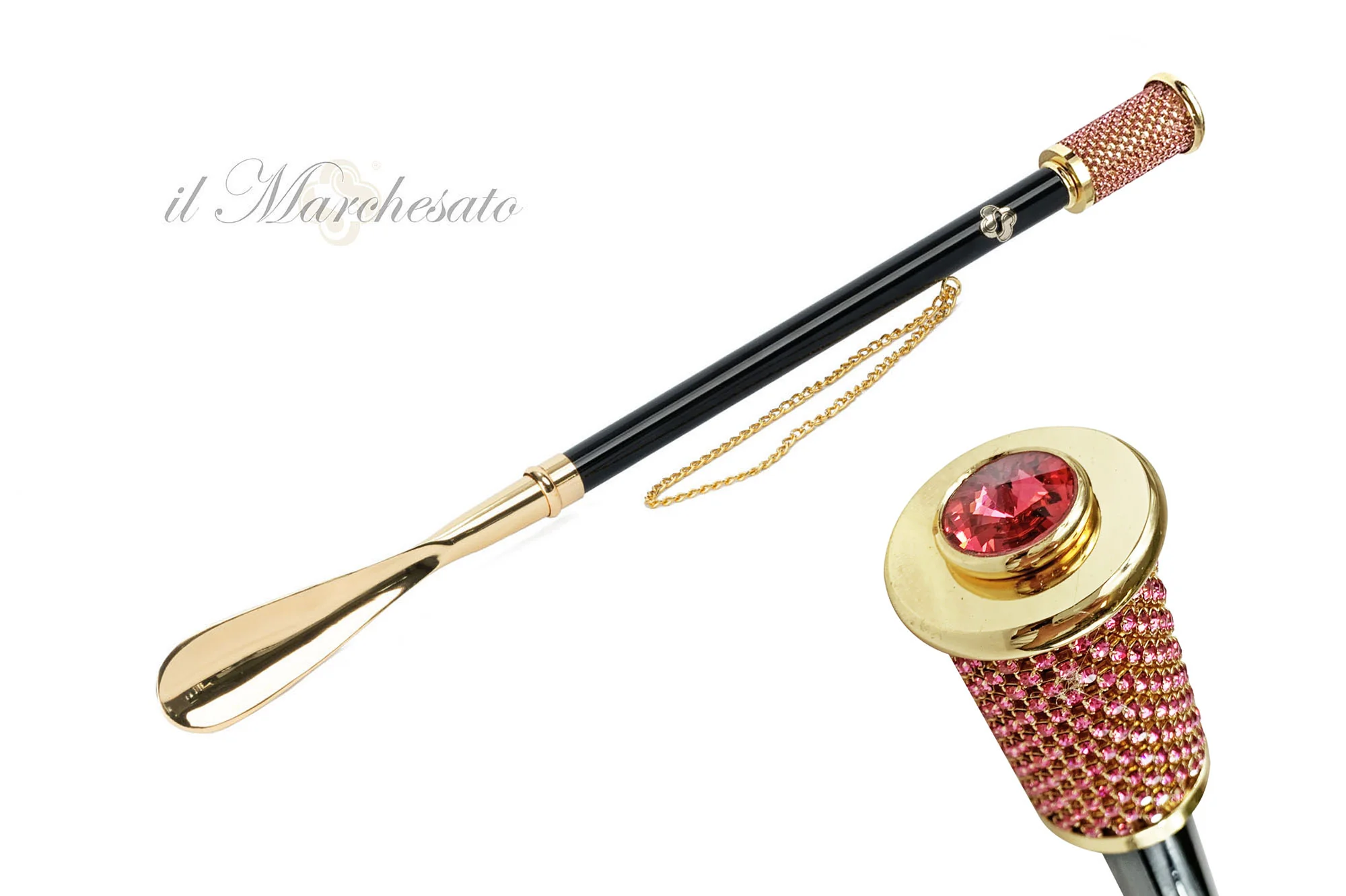 C783GF_2048x2048 Lugë Këpucësh - il Marchesato dekoruar me kristale - Image 1