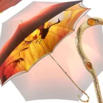 Çadra luksoze "Il Marchesato" e punuar me dorë me flori 24K