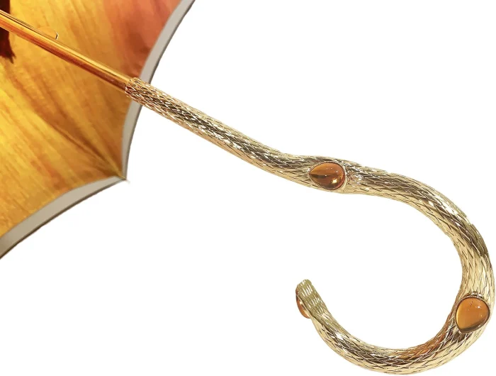 Çadra luksoze "Il Marchesato" e punuar me dorë me flori 24K - Image 3