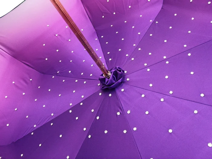 Çadra luksoze për femra me dy pëlhura, të bëra me dorë - Image 2