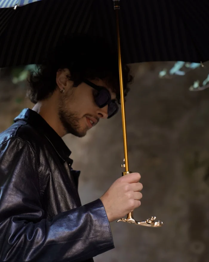 Çadër - il Marchesato me dorezë  të Veshur me Ar 24K - Image 3