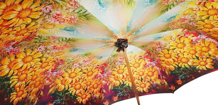 Çadër - il Marchesato me dorezë të larë ne flori 24K - Image 3