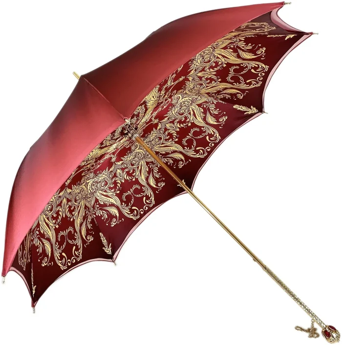 Çadër - il Marchesato me dorezë të larë në flori 24K - Image 3