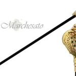 BASTUN - il Marchesato i punuar me elemente Swarovski smeraldi