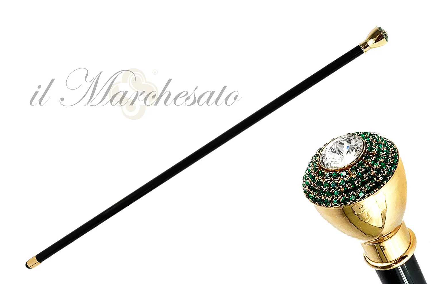 B673E_2048x2048 BASTUN - il Marchesato dekoruar me kristale Swarovski - Image 1