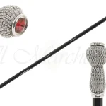 Bastun me kristal Swarovski