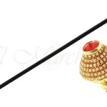 Bastun i punuar me dorë me kristal