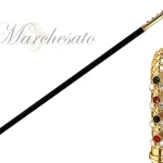 BASTUN - il Marchesato i dekoruar me flori 24K