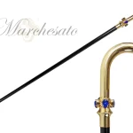 BASTUN - il Marchesato i larë ne ar 24K dekoruar me kristale