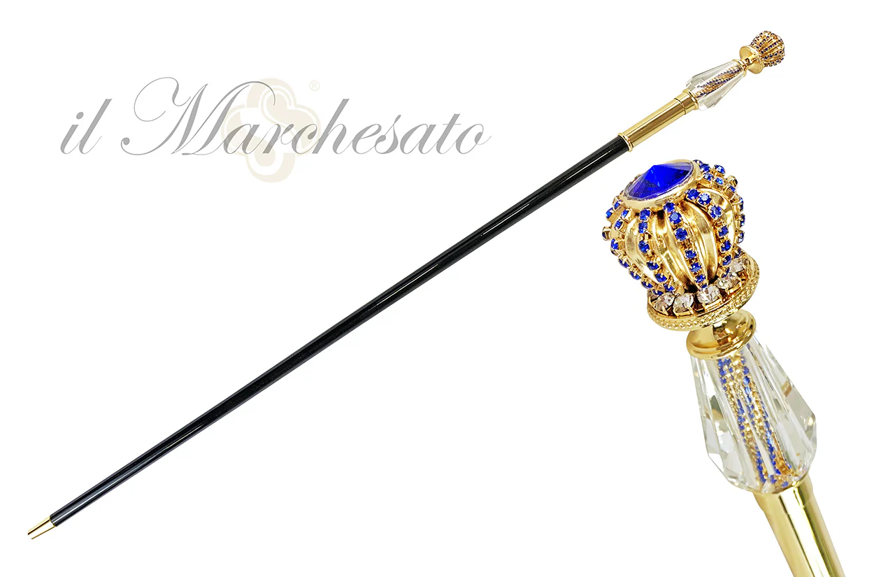 B782GZ_2048x2048 BASTUN - il Marchesato me kristale blu - Image 1