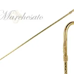 Bastun luksoz  i veshur me ar 24K