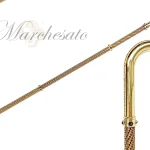 BASTUN - il Marchesato i veshur me kristale dhe i larë ne ar 24K