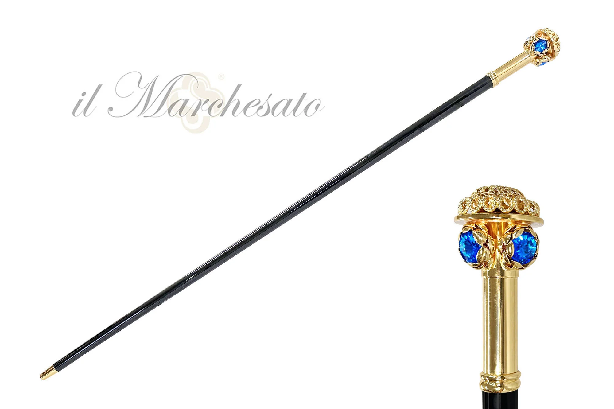 B820_2048x2048 BASTUN - il Marchesato i dekoruar me kristale - Image 1