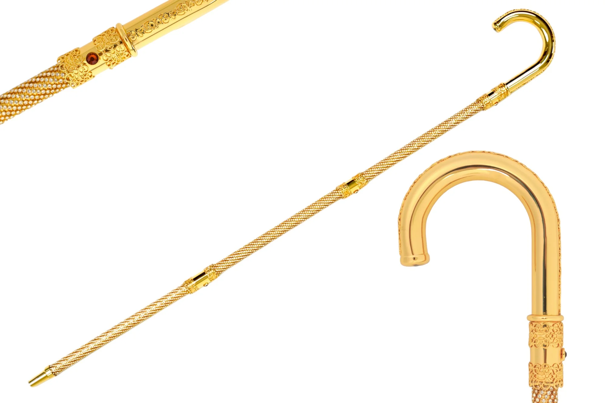 BC35_2048x2048 BASTUN - il Marchesato i veshur me kristale Swarovski - Image 1