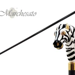 BASTUN - il Marchesato i punuar me dorë dhe larë në flori 24K