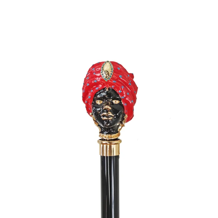 BASTUN për zonja me ikonën "Testa di moro" - il Marchesato - Image 2