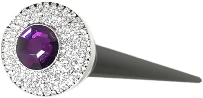 Bastun elegant e veshur me kristal - Image 2