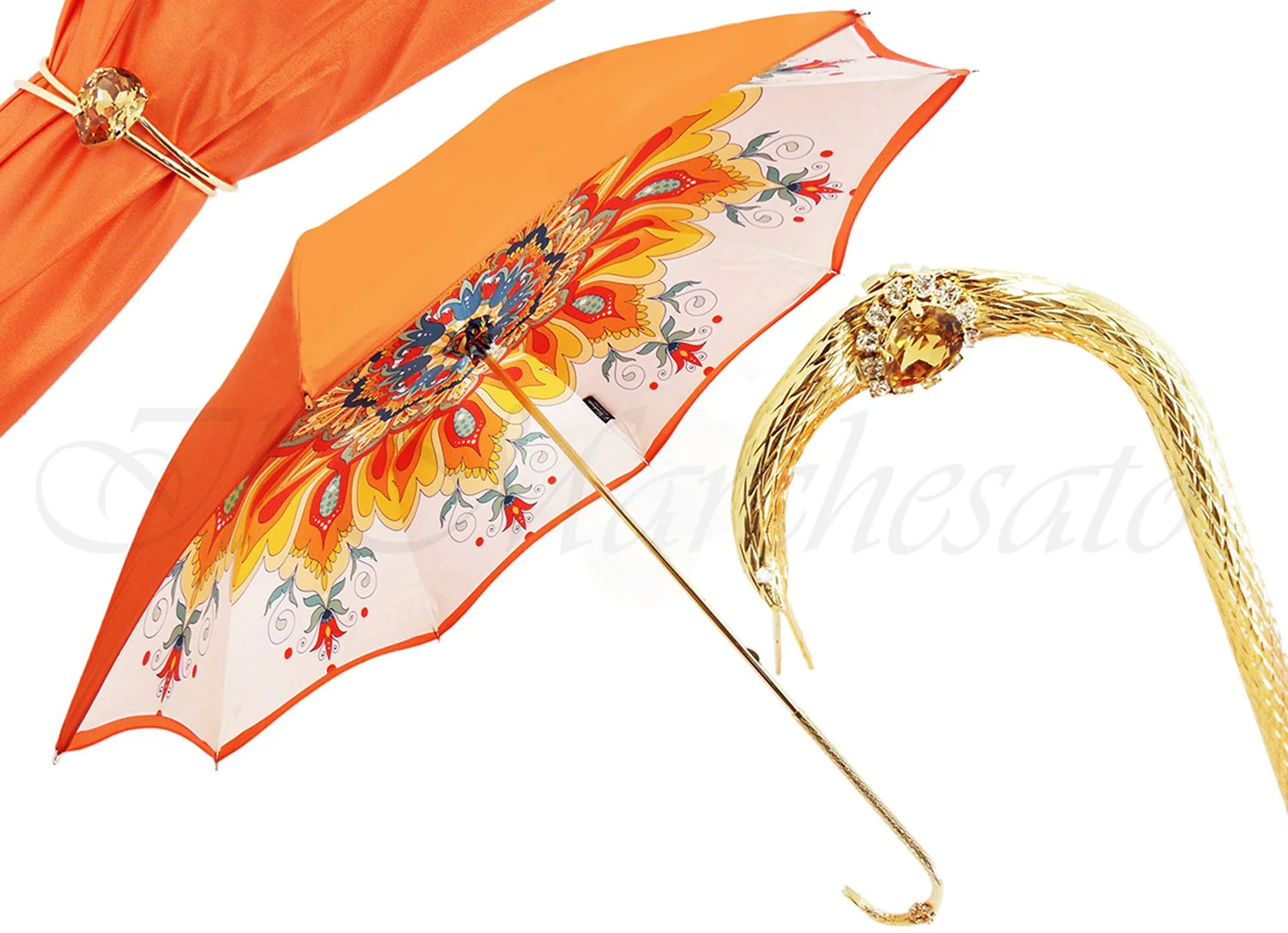 DG44-luxury-orange-double-cloth-women-_umbrella_2048x2048 (1) Çadër - il Marchesato me dizajn unik - Image 1