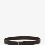 Cintura in pelle - Nera