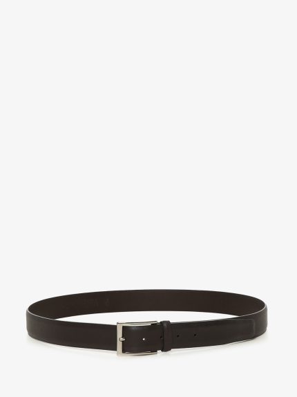 Cintura in pelle - Nera