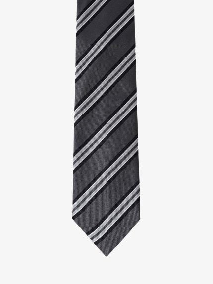 Cravatta a Strisce - Blu & Grigia