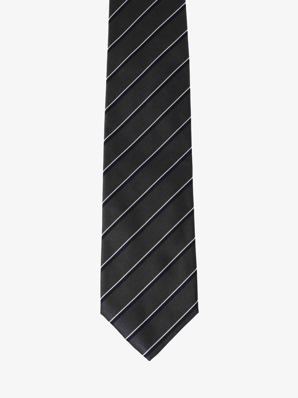 Cravatta a Strisce - Blu & Grigia Cravatta a Strisce - Blu & Grigia