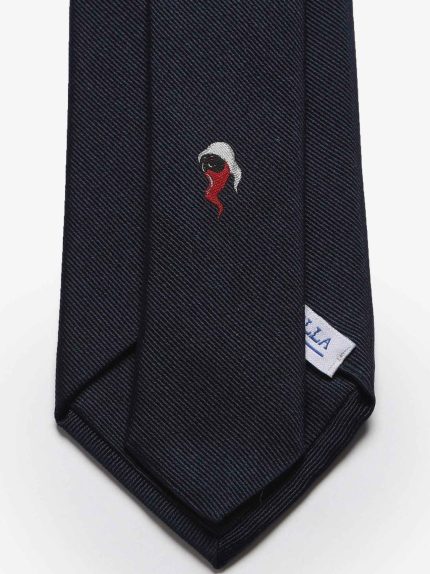 Cravatta sartoriale Pulcicorno - Blu Scuro