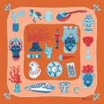 Foulard in Seta - Arancione