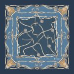 Foulard in Seta - Blu Scuro