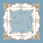 Foulard in Seta - Cielo