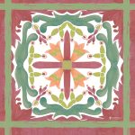 Foulard in Seta - Fantasia Rosso