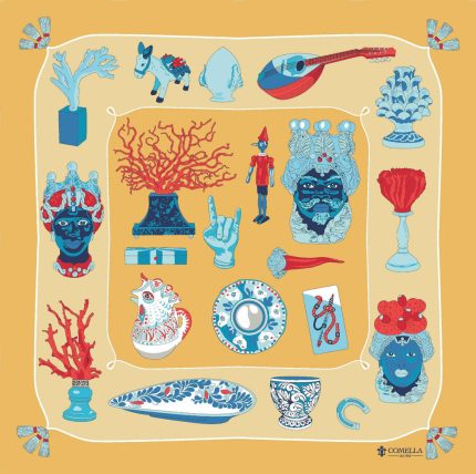 Foulard in Seta - Giallo