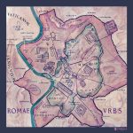 Foulard in Seta - Mappa Blu