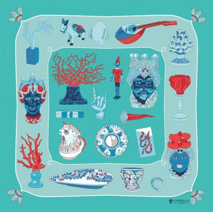 Foulard in Seta - Turchese