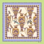 Foulard in Seta - Vasi Verde