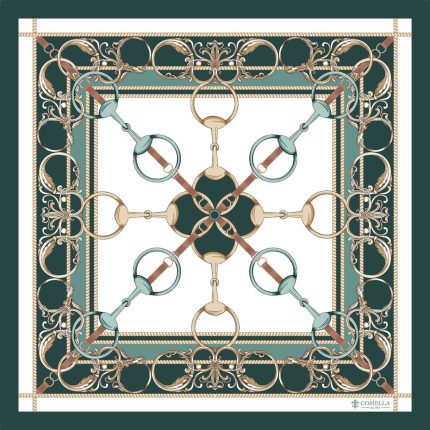 Foulard in Seta - Verde