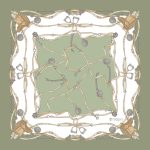 Foulard in Seta - Verde Salvia